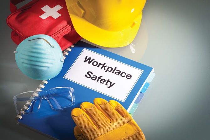 Workplace Safety Handbook Manual and Occupational Equipment for Work Training