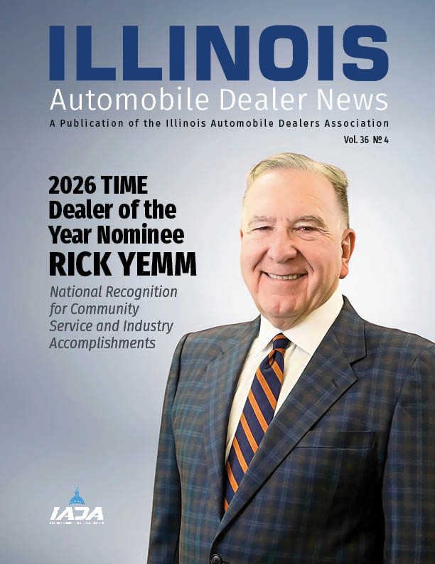 Illinois Automobile Dealer News 2025 Issue 4 magazine cover